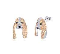 Orecchini a perno in argento Sterling S925 a forma di cane, da donna, carini Corgi/Husky/Golden Retriever/Bassotto per lei, 24 scelte di razza, gioielli delicati per amanti degli animali domestici