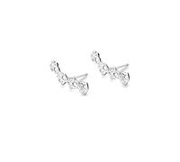 Orecchini a perno in argento Sterling S925 con impronte di zampe di cucciolo, gatto, per donne, gioielli ipoallergenici