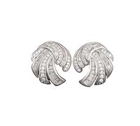 Orecchini a perno irregolari a strati da donna, design barocco vintage, regalo artistico letterario per lei, regalo di compleanno e anniversario per moglie, migliore amica o sorella