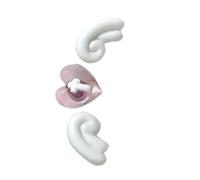 Orecchini a perno unici a forma di ala e stella, gioielli per il corpo, accessori per la foratura del corpo, per gli appassionati di moda, orecchini per feste da donna, One Size, come descritto, come