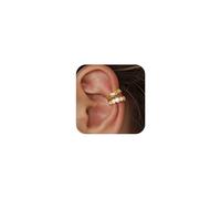 Orecchini a polsino non piercing da donna, in argento Sterling 925 con zirconia cubica, orecchini a cerchio alla moda a nido d'ape, ipoallergenici, per festa della mamma, regali di compleanno