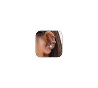Orecchini a polsino per le donne regali alla moda grossi polsini dell'orecchio non piercing clip on cartilagine orecchini elica finto orecchino gioielli regali di Natale calza stuffers, Metallo