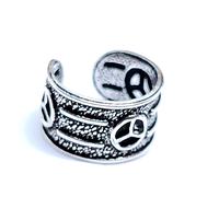 Orecchini a stella della Trinità in argento sterling 925 con clip elica super...