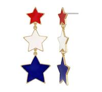 Orecchini a tema Giorno dell'Indipendenza Accessori Gioielli alla moda adatti per vari abiti Gioielli per il Giorno dell'Indipendenza, One Size, come descritto, come descritto