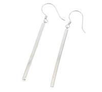 Orecchini a Una Lettera di Tipo Geometrico in Oro Rosa con Ganci Creativo e utileDurability