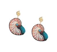 Orecchini acrilici da donna dal design unico con | Orecchini acrilici con creature del mare, orecchini pendenti leggeri da donna, accessori comodi regalo