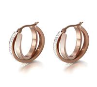 Orecchini AD-15269 - Oro / Rosa