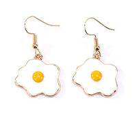 Orecchini Adorabili a Forma di Uovo affogati delle Ragazze Orecchini Adorabili e delicati Creativi e utili Professional