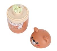 Orecchini Akozon 240pcs di Pulizia del Foro con Soluzione Profumata Alla Menta da 10 Ml - Filo Auricolare Usa e Getta in Scatola a Forma di Orso per la Rimozione degli Odori e Pulizia di Cere