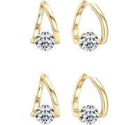 Orecchini al germanio linfatico, orecchini al germanio linfatico, orecchini per il drenaggio linfatico, orecchini da donna, orecchini magnetici per donne e uomini, One size, Pietra di germanio, strass