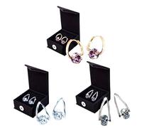 Orecchini al germanio per magnetoterapia, orecchini magnetici per dimagrire, per donne e ragazze (3pcs A&B&C)