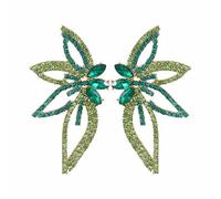 Orecchini Ali D'angelo per Donna Zirconi Angelo Orecchini Brillante Cristallo Sposa Orecchino Rhinestone Cristallo Statement Orecchini Sposa Festa Strass Orecchino da Sposa Cristallo Orecchini