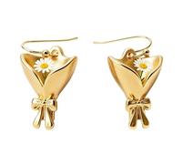 Orecchini Alla - In Lega Leggera Color Oro e Argento,Orecchini Eleganti Da Donna,Per La Mamma, Figlia, Sorella E Le Amiche, Matrimonio, Ballo, Festa, Quotidiano E Appuntamenti