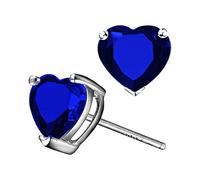 Orecchini Argento Con Zirconi, Orecchini Cuore, Orecchino Donna Piccoli Anallergici Orecchino Da Donna Cuore Argento Orecchio Gioielli Festa A Mamma Regalo Compleanno