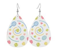 Orecchini astratti in pelle con squali per donne, orecchini a goccia, leggeri, pendenti a cerchio, gioielli regalo, One Size, Pelle sintetica, Non pietra preziosa