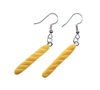 Orecchini Baguette Francia Miniblings Pendenti Panino Pane Colazione Parigi