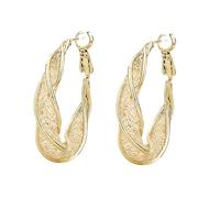 Orecchini Cerchio Orecchini Donna Oro Cerchi Intrecciati Vintage Donna A Goccia Piccoli Oro Rosa Gioielli Cerchietto Brillantini Earrings For Women Piercing