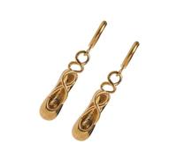 Orecchini Ciliegie Ispirate Artistiche Danza Delicata Design Delicati Gift Per Gioielli A Cerchio Gocce In Lega Amanti Del Balletto.