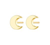 Orecchini CLICK in acciaio, pvd oro a forma di luna S'Agapõ Donna SCK44