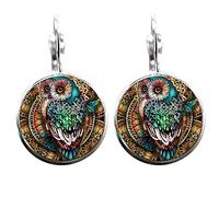 Orecchini Clip Per Uomo Cabochon 1 Orecchini Argento Coppia on Accessori Nodo Orecchini, Taglia unica, Poliestere, Nessuna pietra preziosa