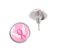 Orecchini Con Cancro Al Seno Coscienza Per Le Donne Gioielli Vacanza Accessori Per Il Lavoro O Occasioni Speciali Orecchini Con Cancro Al Meno Coscienza, Taglia unica, come descritto