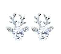 Orecchini con Corna di Renna, Orecchini di Natale con Pietre preziose di Cristallo, Costume per Gioielli per Le Vacanze Convenient Handled