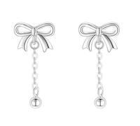 Orecchini con nappa Bowknot, stile fresco e dolce, squisito ed elegante, adatti per le donne da indossare in più scenari