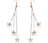 Orecchini con Nappe con Stelle Brillanti e Orecchini squisiti per Donne e Ragazze Fashion Processing