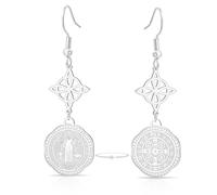 Orecchini Con Nodo Della Strega E Pentagramma Del Tetragrammatone Nodo Celtico Turchese Ciondolo Con Nome Di Dio Protezione Stregoneria Gioielli Pagani Per Donne