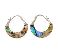 Orecchini Conchiglia Per Donne - Gioielli In Conchiglia Naturale Colorata E Dorata - Orecchini Pendenti A Goccia,Per La Proposta Di Matrimonio Cerimonia Nuziale