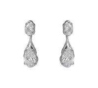 Orecchini cool e lussuosi, orecchini con zirconi a goccia d'acqua, accessori squisiti e versatili, adatti per il pendolarismo quotidiano e l'abbigliamento da dating femminile