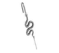 Orecchini crawler da donna, orecchini serpente da donna - Orecchino con polsino a forma di serpente Orecchini eleganti con cingolato per l'orecchio - a forma di animali le