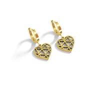 Orecchini Cuore Vuoto Oro MyLovly