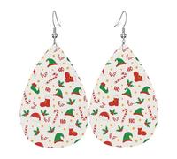 Orecchini Da Donna Christmas Pattern Orecchini Pendent Divertenti Moda Pendenti Per Ragazze Cosplay Tutti I Giorni