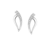 Orecchini da donna con diamanti coltivati in laboratorio certificati IGI E-F Color VVS Clarity in oro 9K/14K/18K