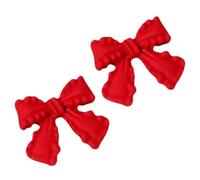 Orecchini da donna con fiocco, eleganti orecchini a farfalla, orecchini placcati oro, orecchini pendenti a nastro,