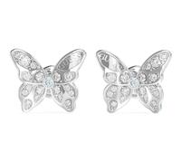 Guess Orecchini da donna Chrysalis JUBE04108JWRHT/U Farfalla 12 mm Grigio Taglia unica