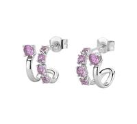 Orecchini da donna di Brosway della collezione Fancy della linea Vibrant Pink. Orecchini in argento 925 rodiato, e zirconi rosa. La referenza è: FVP120