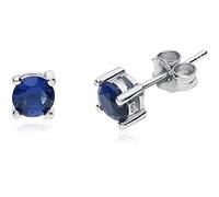 Orecchini da donna di GioiaPura. Il gioiello è realizzato in argento 925 con zircone di colore blu. La chiusura è con perno e vite. Soggetto: punto luce. La referenza è 028or200bl