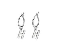 Orecchini da donna di gioielli, 26 lettere da un pendente a Z Orecchini Huggie Hoop Huggie Trendy Female Vintage Color Men Women Women Gioieri Brincos Regali per fidanzata, moglie, sorella, figlia,