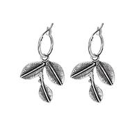 Orecchini da donna di gioielli, vegetale albero di Natale girasole Palm albero Cactus Rose a sospensione Donne orecchini a cerchio Vintage Gioielli Gift Bijoux per fidanzata, moglie, sorella, figlia,
