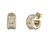 Orecchini da donna di Guess della collezione Kalybe. Orecchini realizzata in acciaio e di colore oro giallo. Misure: 16 mm. La referenza è: JUBE05391JWYGRHT/U.