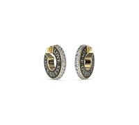 Orecchini da donna di Guess della collezione Love Guess. Gioiello in acciaio placcato di colore oro giallo e nero. La referenza è: JUBE04083JWYGBKT/U