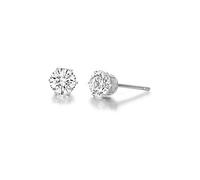 Orecchini da donna di Luca Barra della collezione holiday. Orecchini punti luce in acciaio con cristallo bianco da 5 mm. La refernza è lbok920