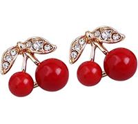 Orecchini da donna estivi ciliegie alla moda carino accessori principessa StyleDurability