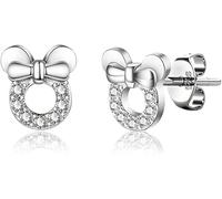 Orecchini da donna in argento Sterling 925, con zirconi scintillanti, orecchini ipoallergenici, gioielli alla moda da indossare per feste e appuntamenti, miglior regalo per moglie e fidanzate