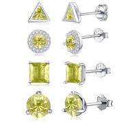 Orecchini da donna in argento Sterling 925 | Orecchini ipoallergenici adatti per orecchie sensibili, leggeri e comodi, adatti per più buchi alle orecchie