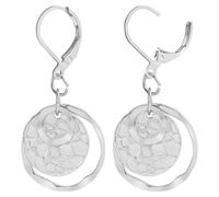 Orecchini da donna in argento Sterling con chiusura a monachella