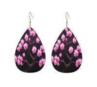 Orecchini Da Donna In Pelle A Forma Di Goccia Blooming Flowers Eleganti Orecchini Pendenti Innovativi Ciondolo Con Pendente A Goccia Per Matrimoni Uso Quotidiano Feste