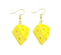 Orecchini da donna in resina a forma di goccia fatti a mano carini ragazze dolci biscotti macaron torta cibo ciambelle-43